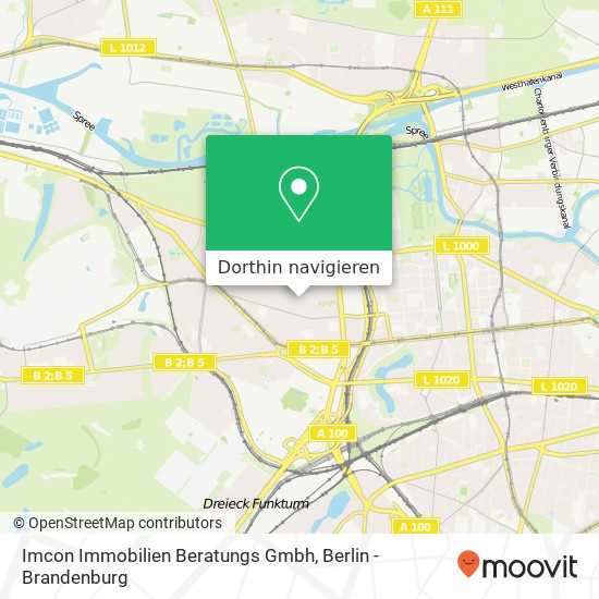 Imcon Immobilien Beratungs Gmbh Karte