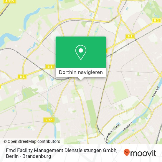 Fmd Facility Management Dienstleistungen Gmbh Karte