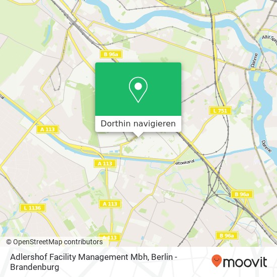 Adlershof Facility Management Mbh Karte
