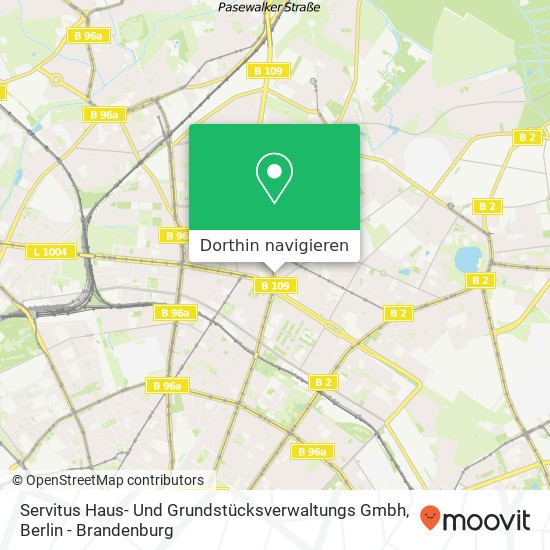 Servitus Haus- Und Grundstücksverwaltungs Gmbh Karte
