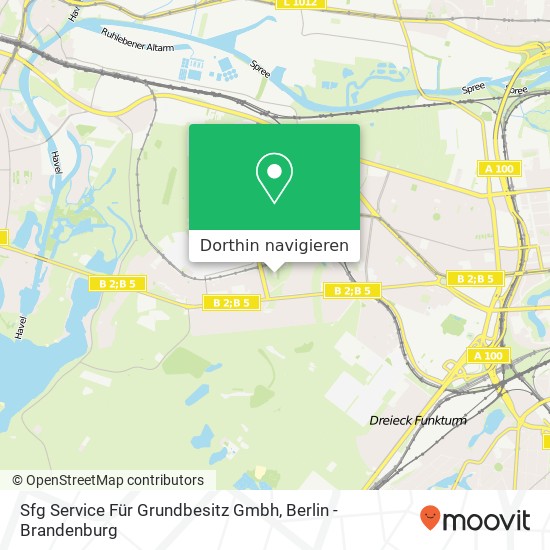 Sfg Service Für Grundbesitz Gmbh Karte