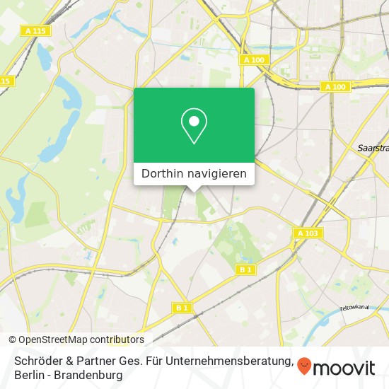Schröder & Partner Ges. Für Unternehmensberatung Karte