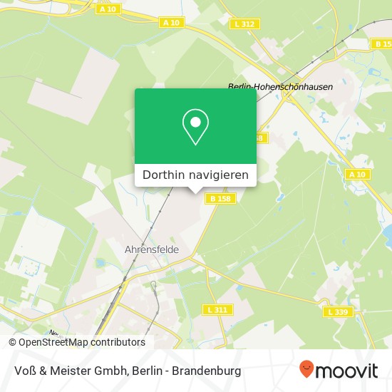 Voß & Meister Gmbh Karte