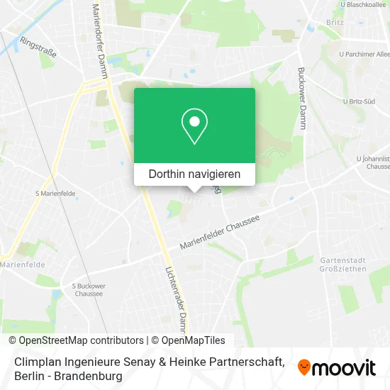 Climplan Ingenieure Senay & Heinke Partnerschaft Karte