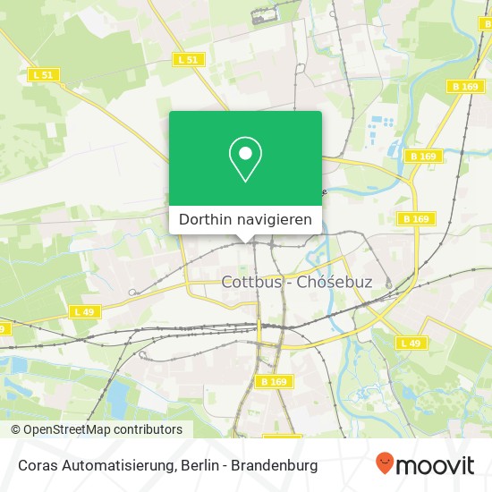 Coras Automatisierung Karte