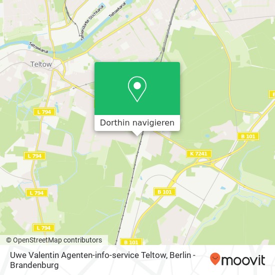 Uwe Valentin Agenten-info-service Teltow Karte