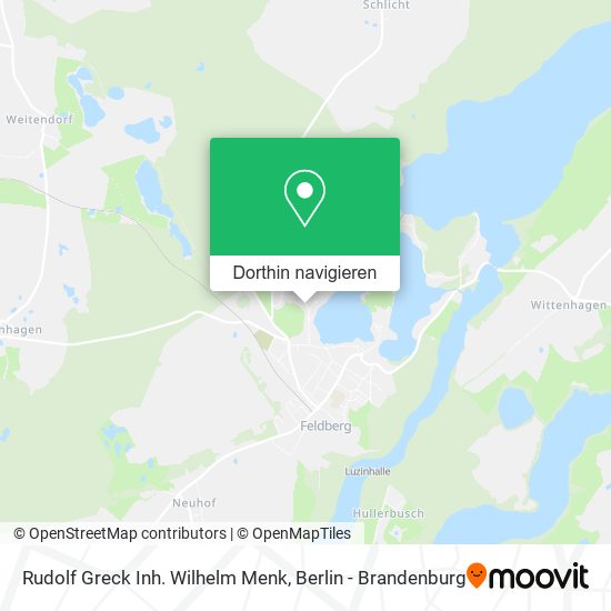 Rudolf Greck Inh. Wilhelm Menk Karte