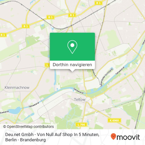 Deu.net Gmbh - Von Null Auf Shop In 5 Minuten Karte