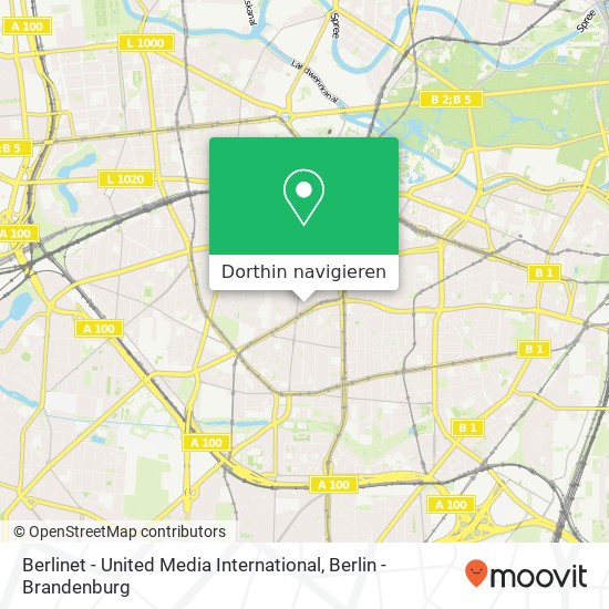 Berlinet - United Media International Karte