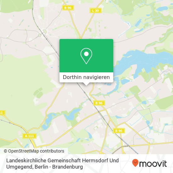 Landeskirchliche Gemeinschaft Hermsdorf Und Umgegend Karte