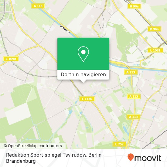 Redaktion Sport-spiegel Tsv-rudow Karte