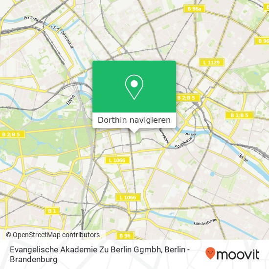 Evangelische Akademie Zu Berlin Ggmbh Karte