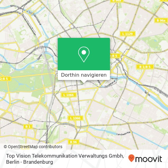 Top Vision Telekommunikation Verwaltungs Gmbh Karte