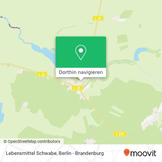 Lebensmittel Schwabe Karte