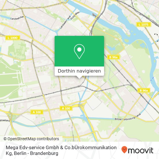 Mega Edv-service Gmbh & Co.bÜrokommunikation Kg Karte