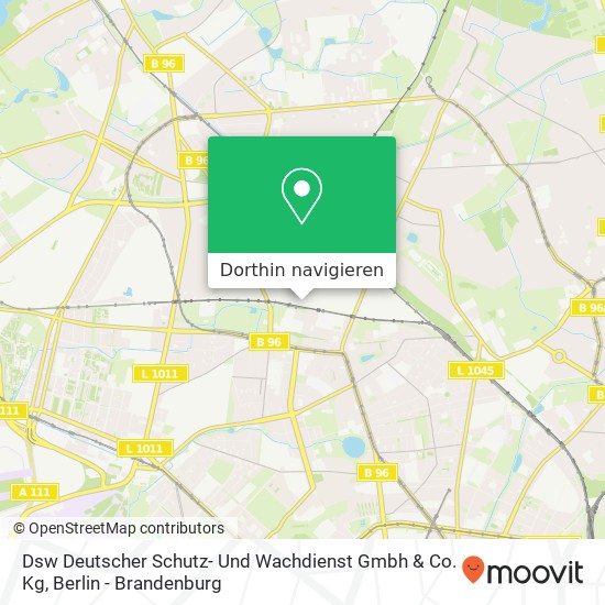 Dsw Deutscher Schutz- Und Wachdienst Gmbh & Co. Kg Karte