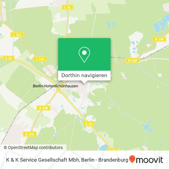 K & K Service Gesellschaft Mbh Karte