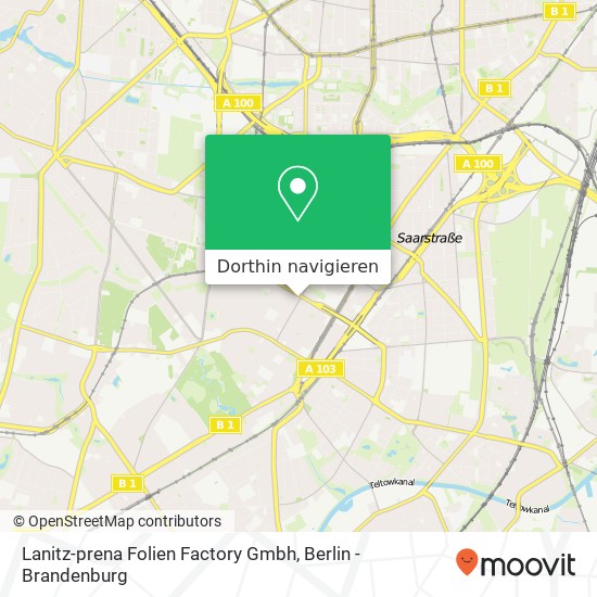 Lanitz-prena Folien Factory Gmbh Karte