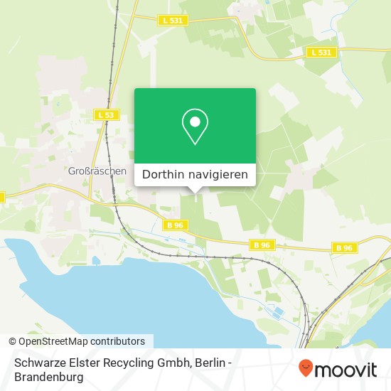 Schwarze Elster Recycling Gmbh Karte