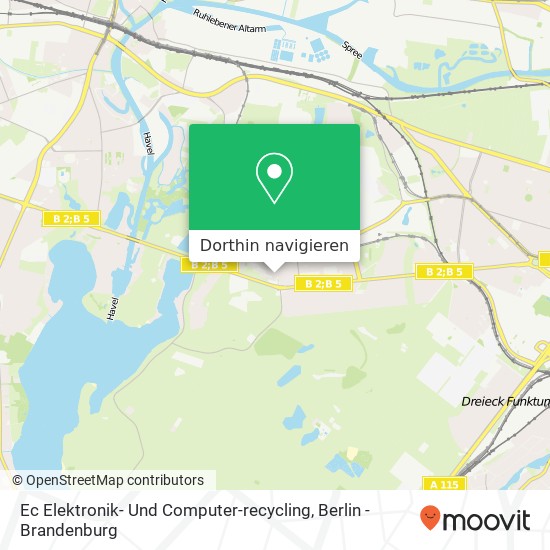 Ec Elektronik- Und Computer-recycling Karte