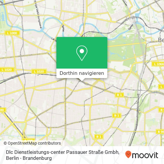 Dlc Dienstleistungs-center Passauer Straße Gmbh Karte