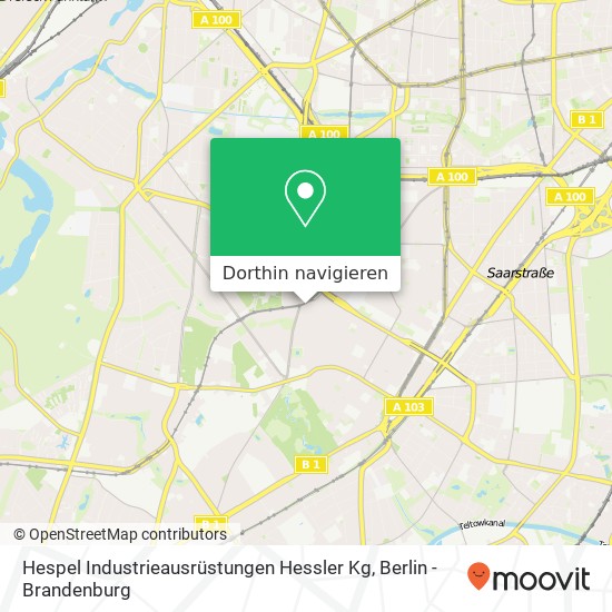 Hespel Industrieausrüstungen Hessler Kg Karte