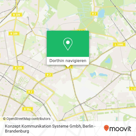 Konzept Kommunikation Systeme Gmbh Karte