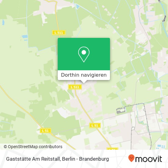 Gaststätte Am Reitstall Karte