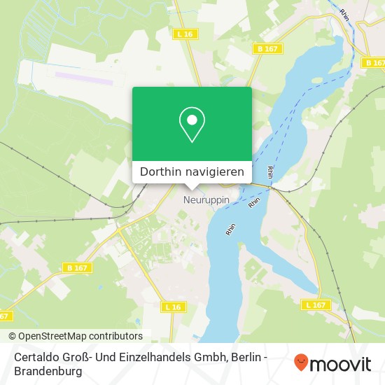 Certaldo Groß- Und Einzelhandels Gmbh Karte