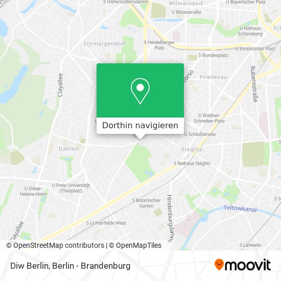 Diw Berlin Karte