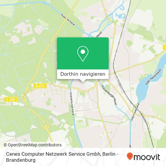 Cenes Computer Netzwerk Service Gmbh Karte