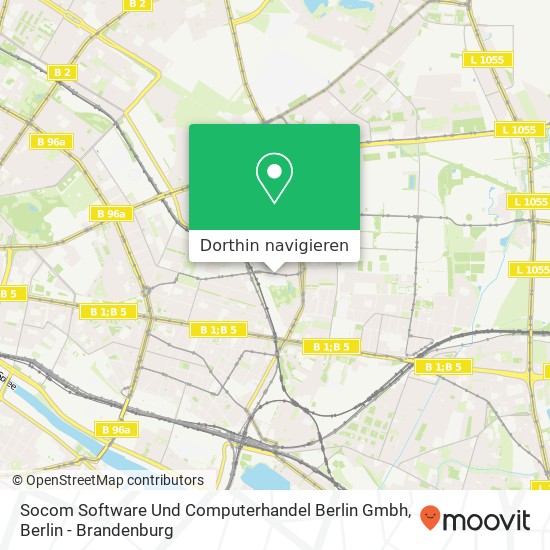 Socom Software Und Computerhandel Berlin Gmbh Karte