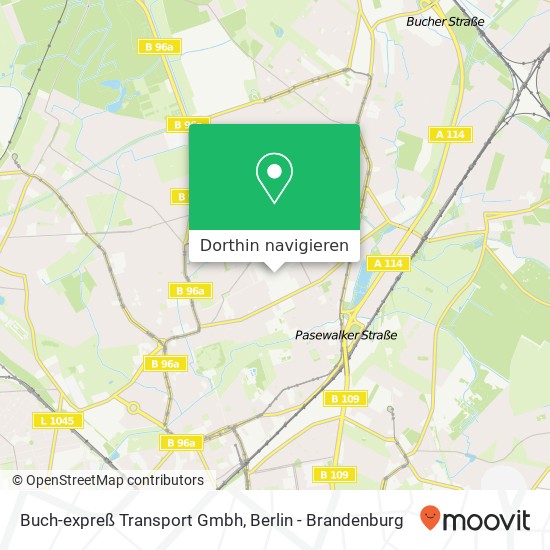 Buch-expreß Transport Gmbh Karte