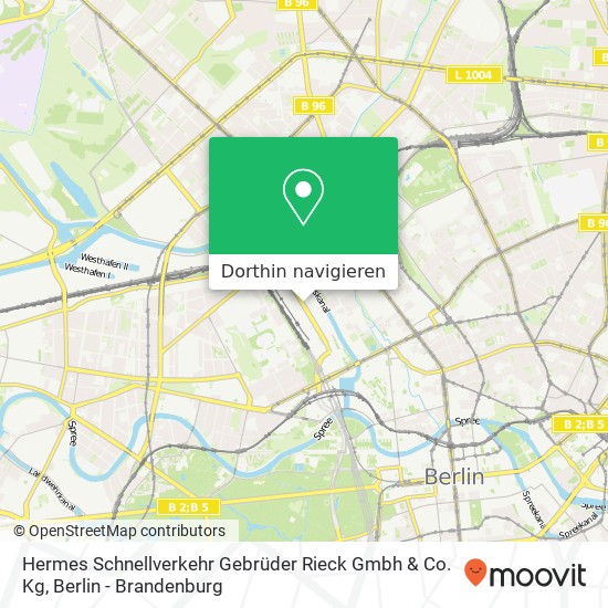 Hermes Schnellverkehr Gebrüder Rieck Gmbh & Co. Kg Karte