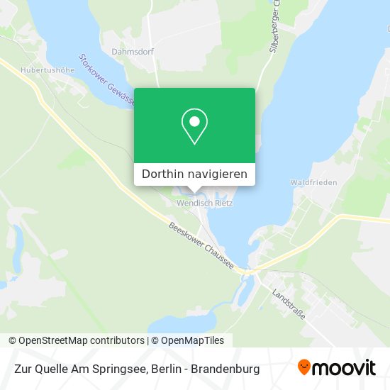 Zur Quelle Am Springsee Karte