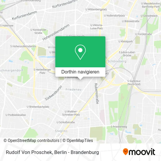 Rudolf Von Proschek Karte