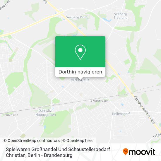 Spielwaren Großhandel Und Schaustellerbedarf Christian Karte