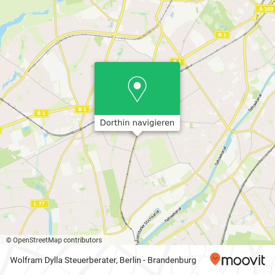 Wolfram Dylla Steuerberater Karte