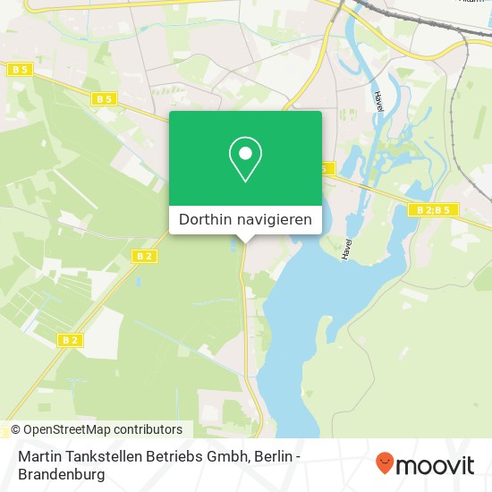 Martin Tankstellen Betriebs Gmbh Karte