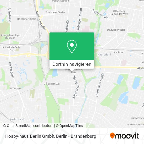 Hosby-haus Berlin Gmbh Karte