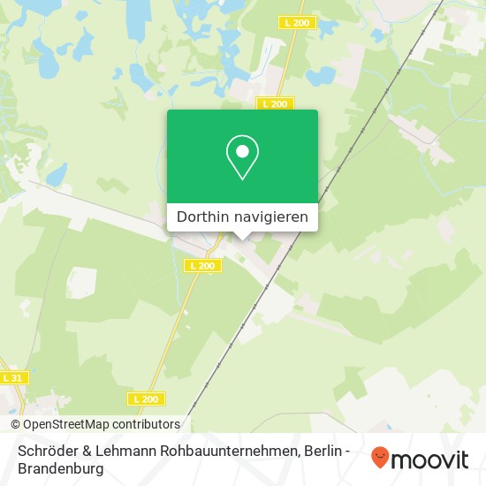 Schröder & Lehmann Rohbauunternehmen Karte