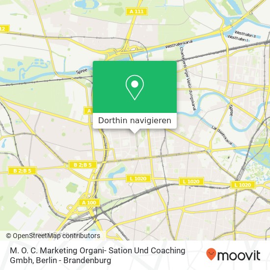 M. O. C. Marketing Organi- Sation Und Coaching Gmbh Karte