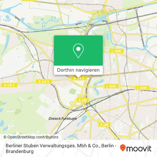 Berliner Stuben Verwaltungsges. Mbh & Co. Karte