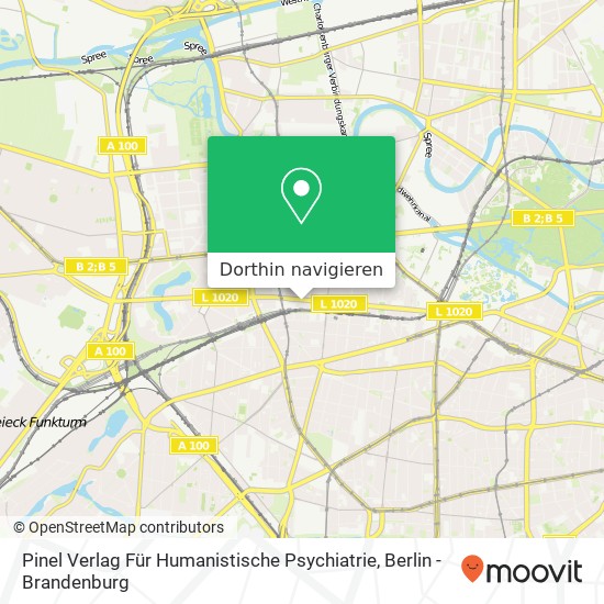 Pinel Verlag Für Humanistische Psychiatrie Karte