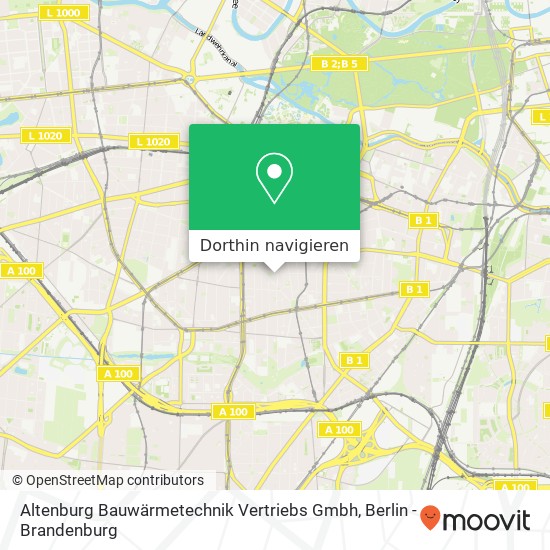 Altenburg Bauwärmetechnik Vertriebs Gmbh Karte
