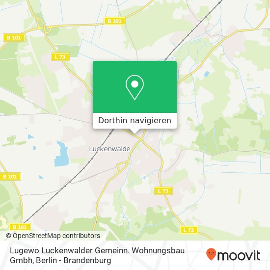 Lugewo Luckenwalder Gemeinn. Wohnungsbau Gmbh Karte