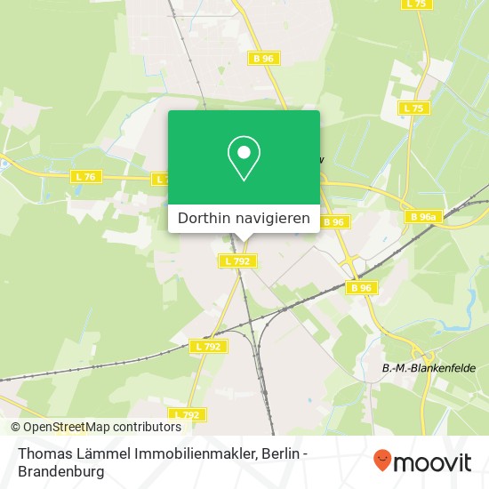 Thomas Lämmel Immobilienmakler Karte