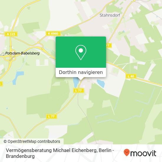 Vermögensberatung Michael Eichenberg Karte