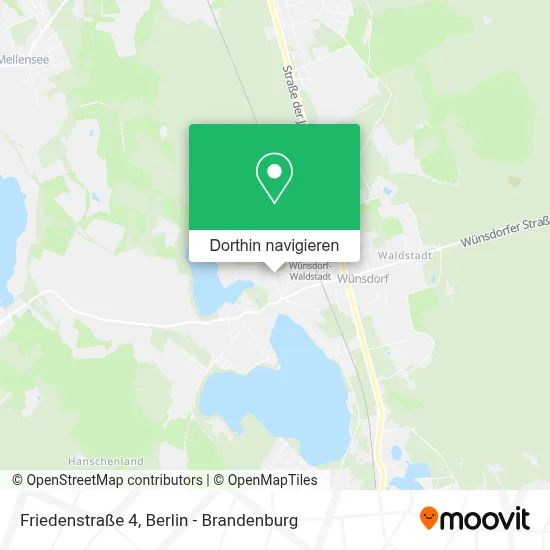 Friedenstraße 4 Karte