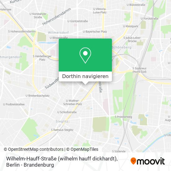 Wilhelm-Hauff-Straße (wilhelm hauff dickhardt) Karte